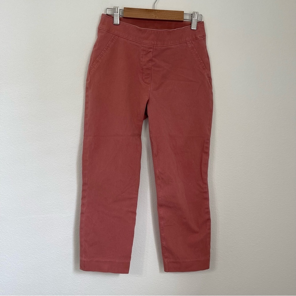 Spanx Mauve Coral Bronze Cropped Capri Women’s Pants Size XS